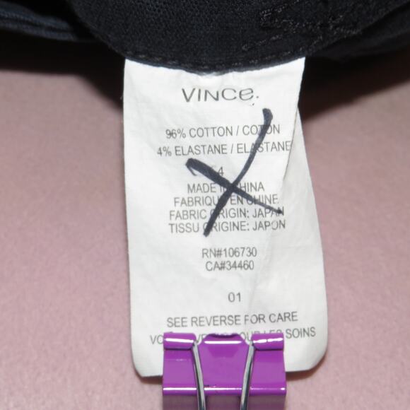 Vince Navy Blue Military Utility Style Cropped  Pants - Picture 9 of 10